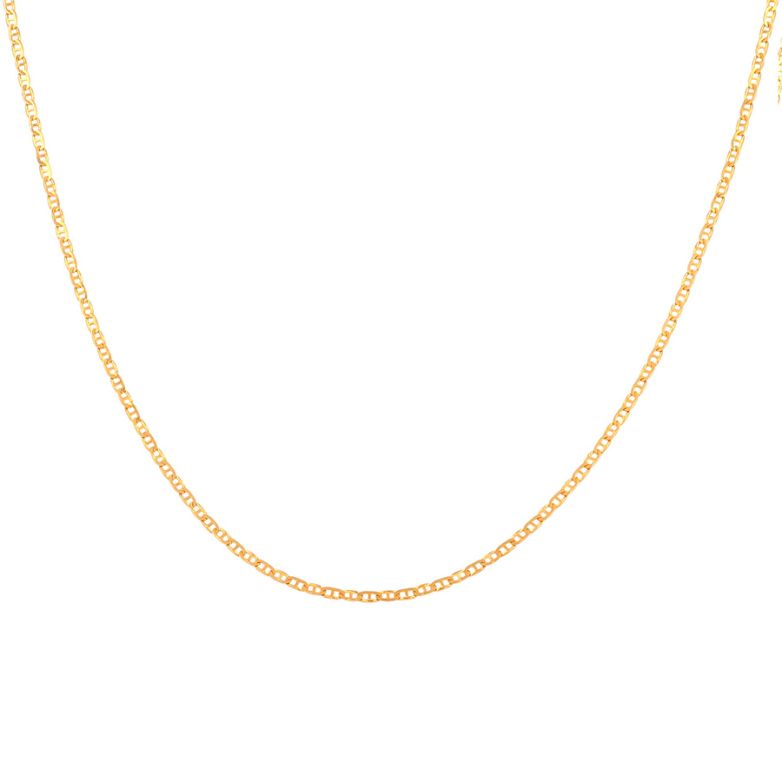 Chaine maille marine or jaune 2.61g Comme neuf -  reconditionné disponible sur Gemme Les Bijoux